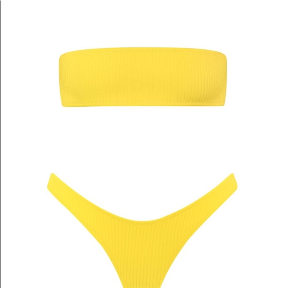 ISO triangl bandeau bikini, size S for both pieces